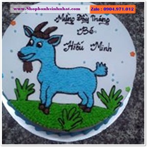 Bánh Sinh Nhật Con Dê - YK15